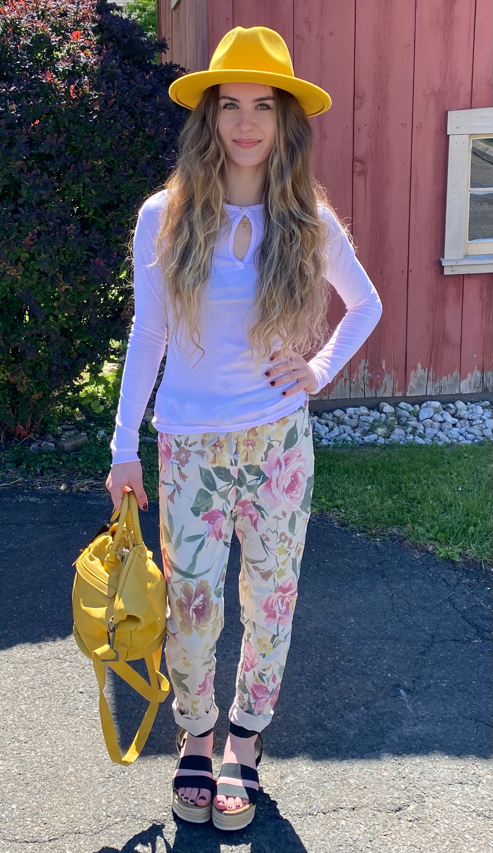 Venti 6 floral pants 