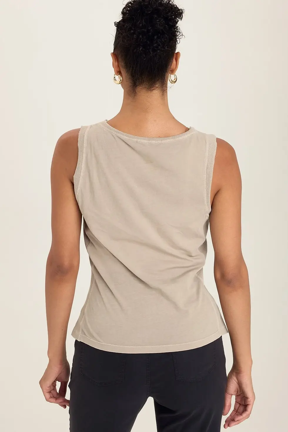 Thumbnail: XCVI WEARABLES REXEL TANK  In Ripple Pigment