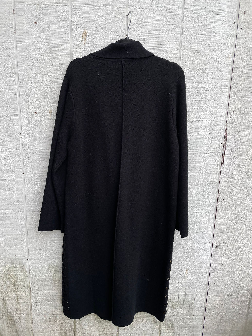 Thumbnail: Ankle Length Black Jacket