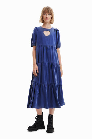 Thumbnail: Desigual Heart Midi Dress