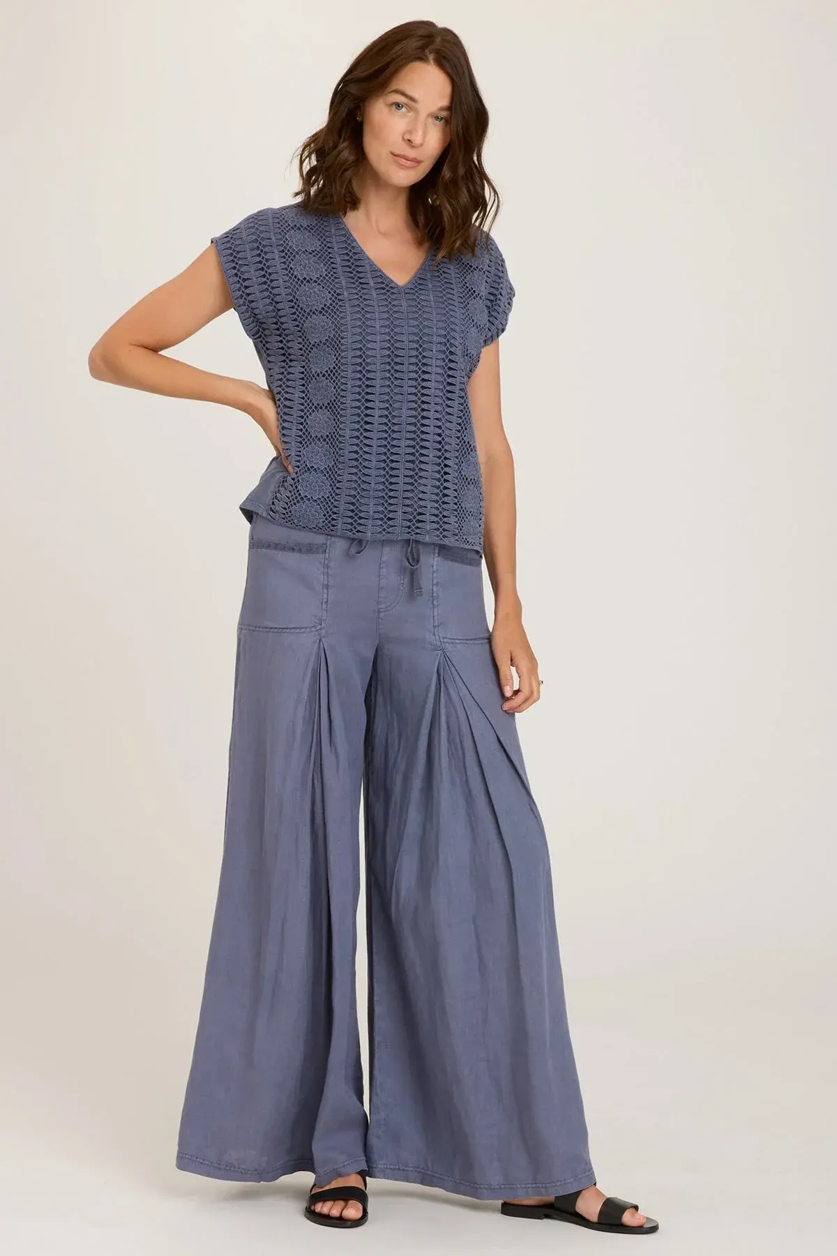 XCVI EAVES TOP In Hypnotic Pigment