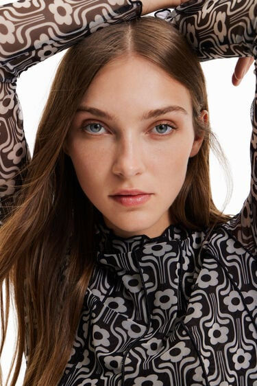Thumbnail: Desigual Retro Print Tulle