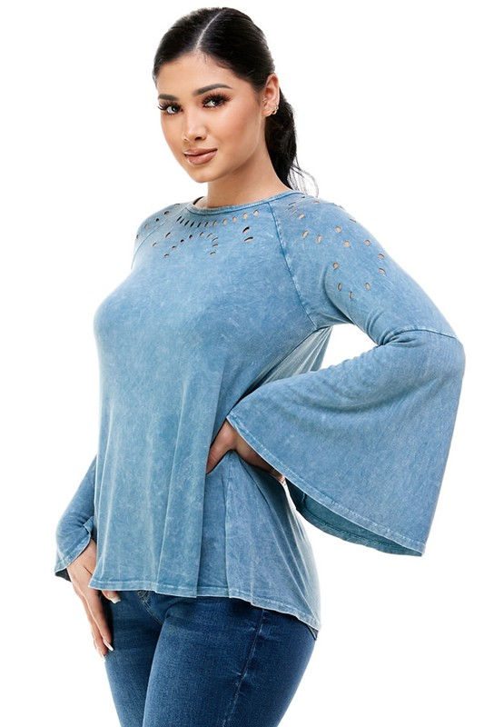 Thumbnail: T-Party Bell Sleeve Top