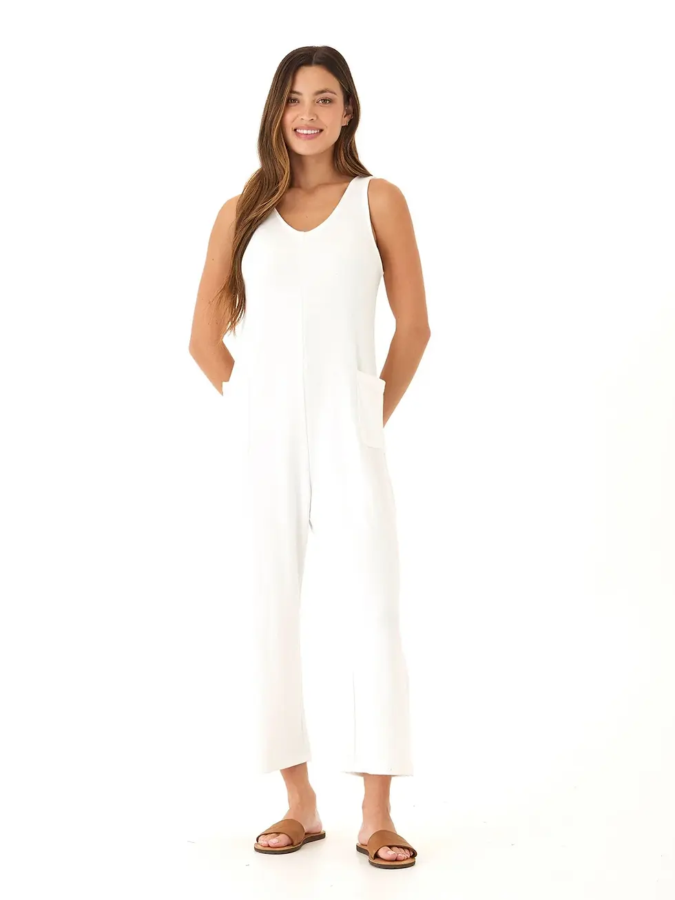 Thumbnail: THREADS 4 THOUGHT  RAINEY PATCH POCKET JUMPSUIT