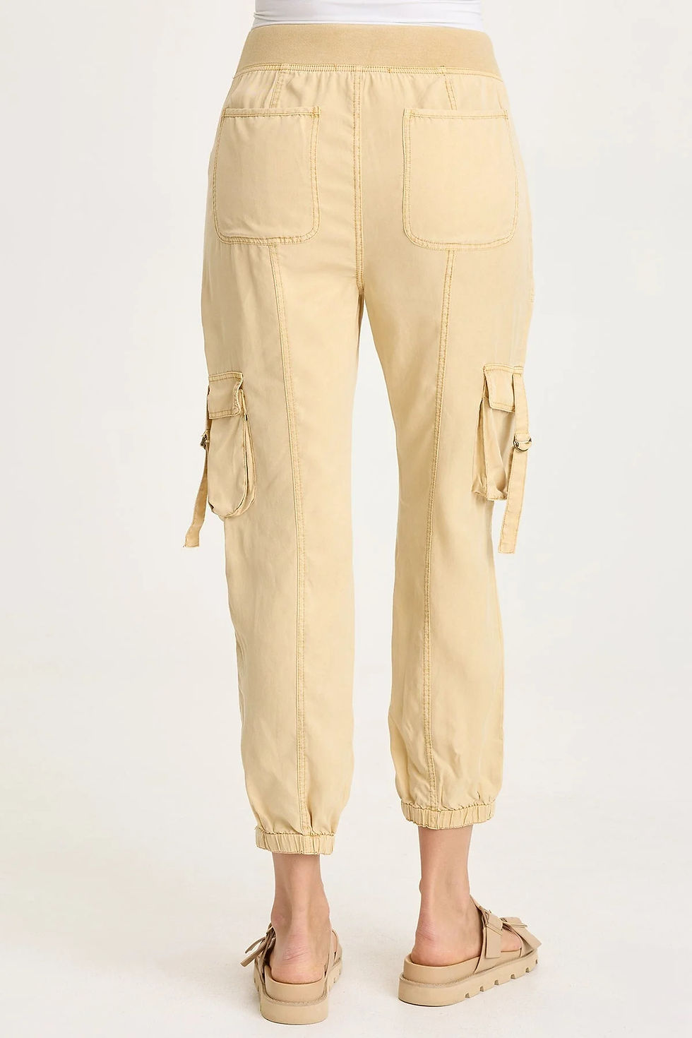 Thumbnail: XCVI OLEXA TWILL BANDED CARGO PANT