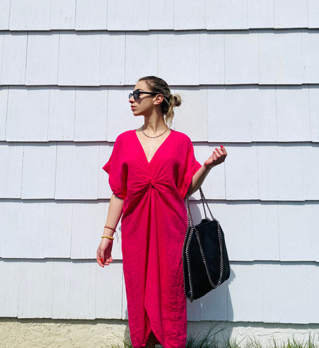 Saga Linen Dress | Designs By Karen