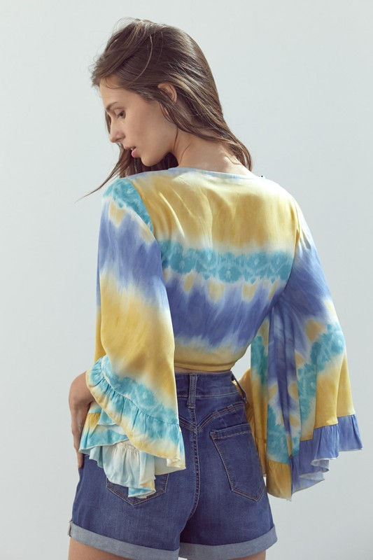 Thumbnail: Tie Front Crop Cardigan