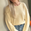 Thumbnail: Stitchdrop Cream Sweater