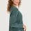 Thumbnail: XCVI HADDEN ASYMMETRICAL HEM LONG SLEEVE TOP  In Ocean Storm Pigment