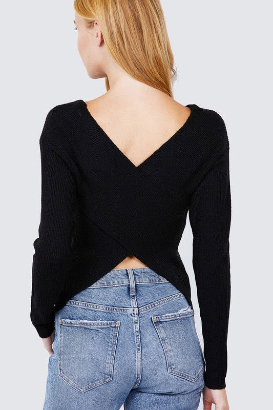 Thumbnail: Lace Up Sweater