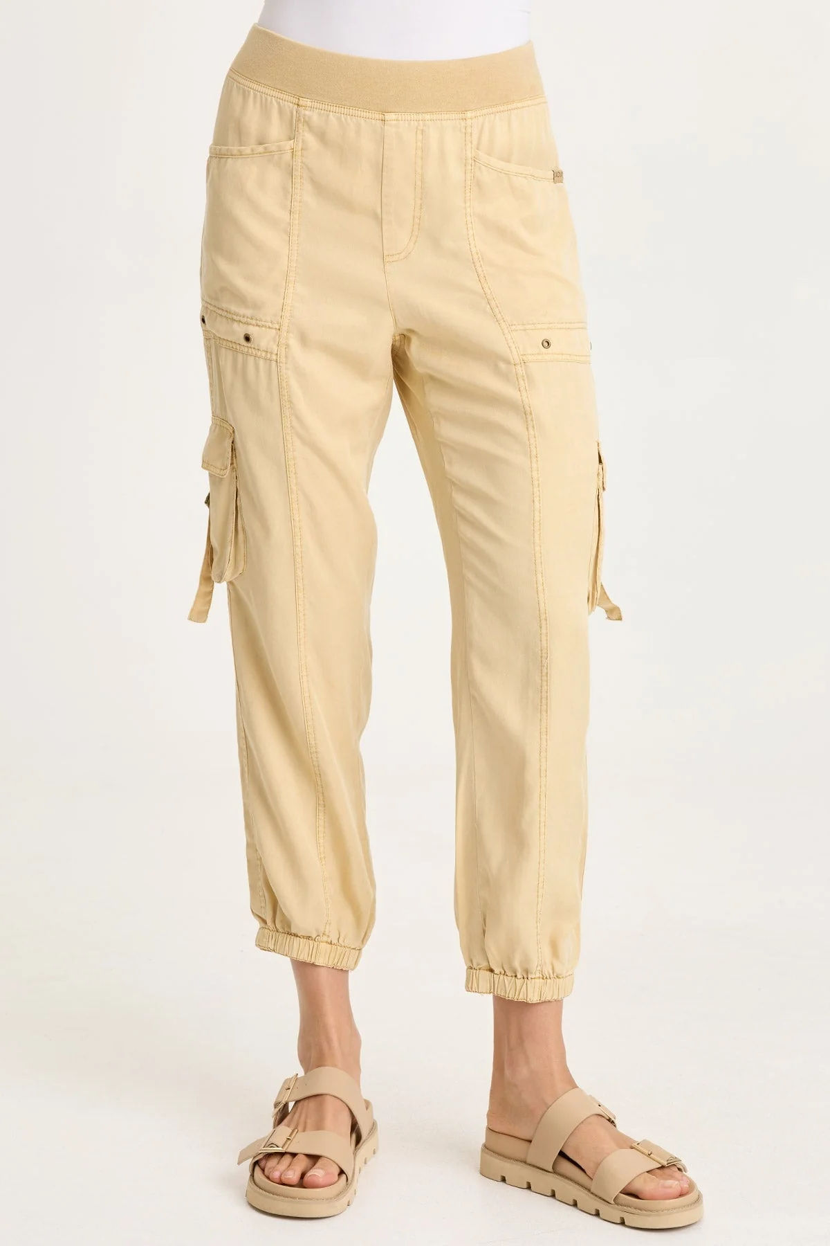 XCVI OLEXA TWILL BANDED CARGO PANT