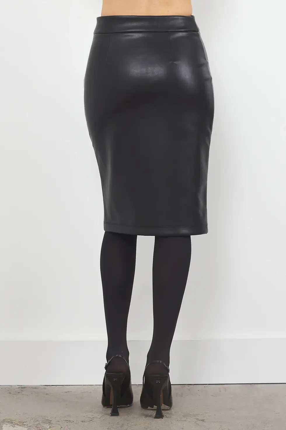 Thumbnail: LAMADE BETHANY VEGAN LEATHER SKIRT