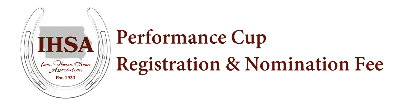 Performance Cup Nomination