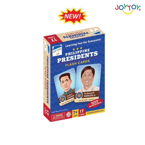 Philippine Presidents Flash Cards New Edition jclucaskids