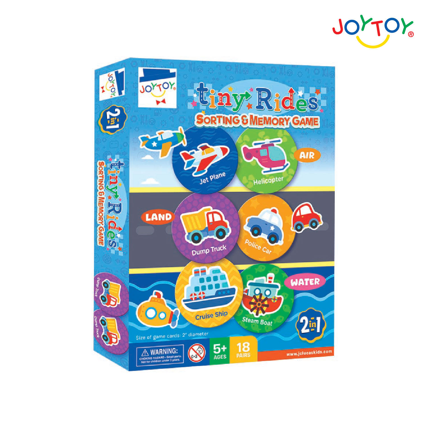 Tiny Rides Sorting Memory Game