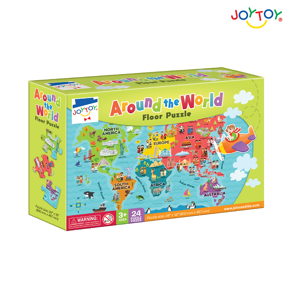 JOYTOY Around the World Floor Puzzle