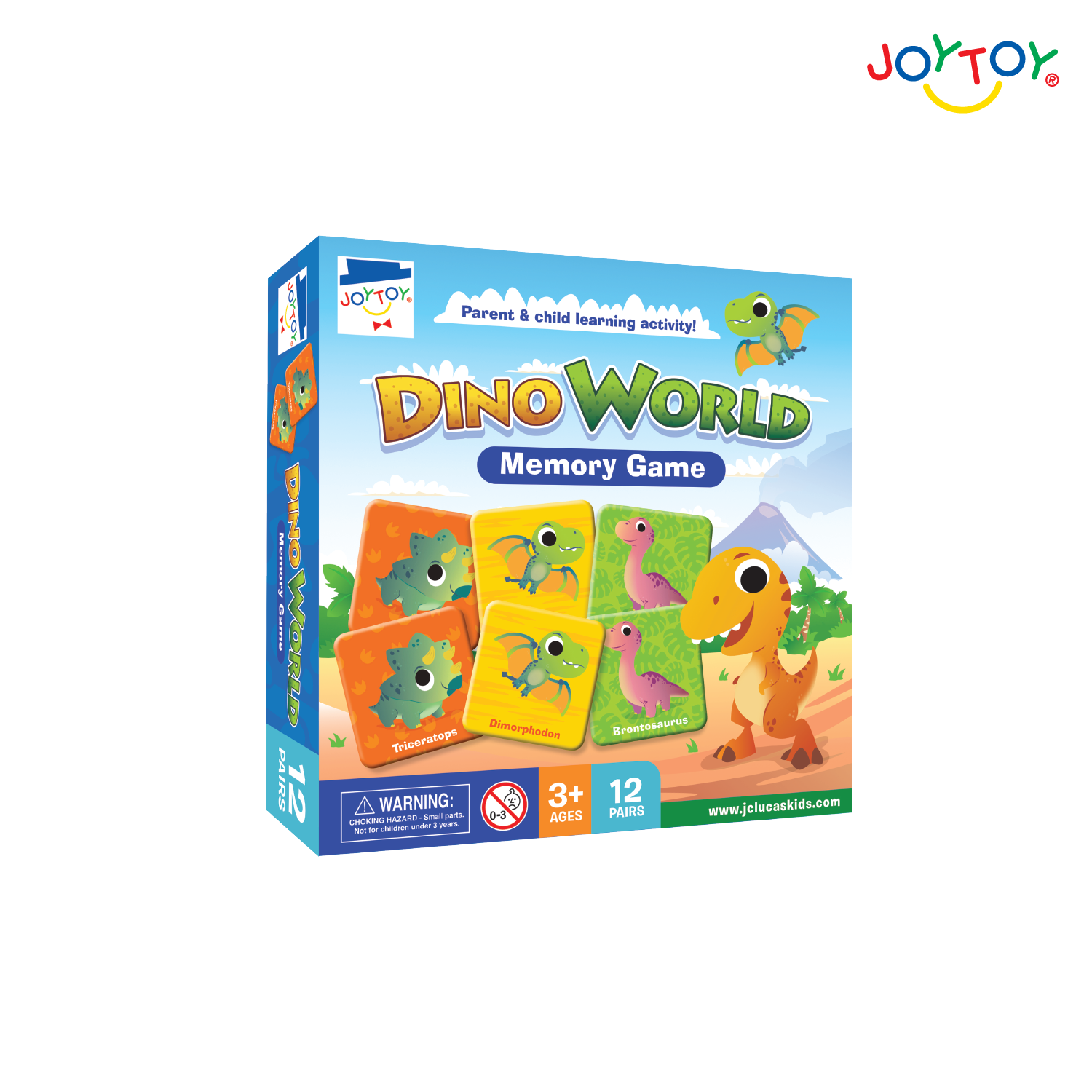 JOYTOY Dino World Memory Game (12 Pairs)