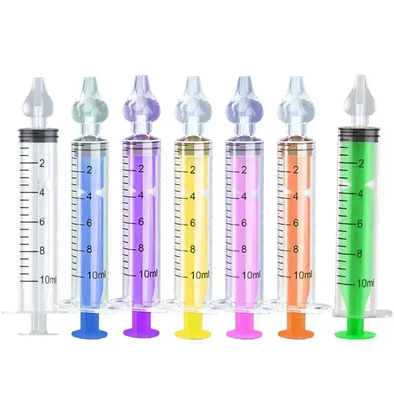 Thumbnail: Silicone Baby Nasal Aspirator Syringe Baby Nose Cleaner Kids Rhinitis Nasal Wash