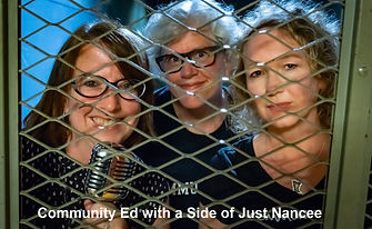 Community Ed with a Side of Just Nancee