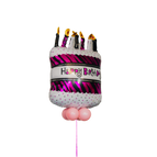 Happy Birthday cake balloon, great for party hire
