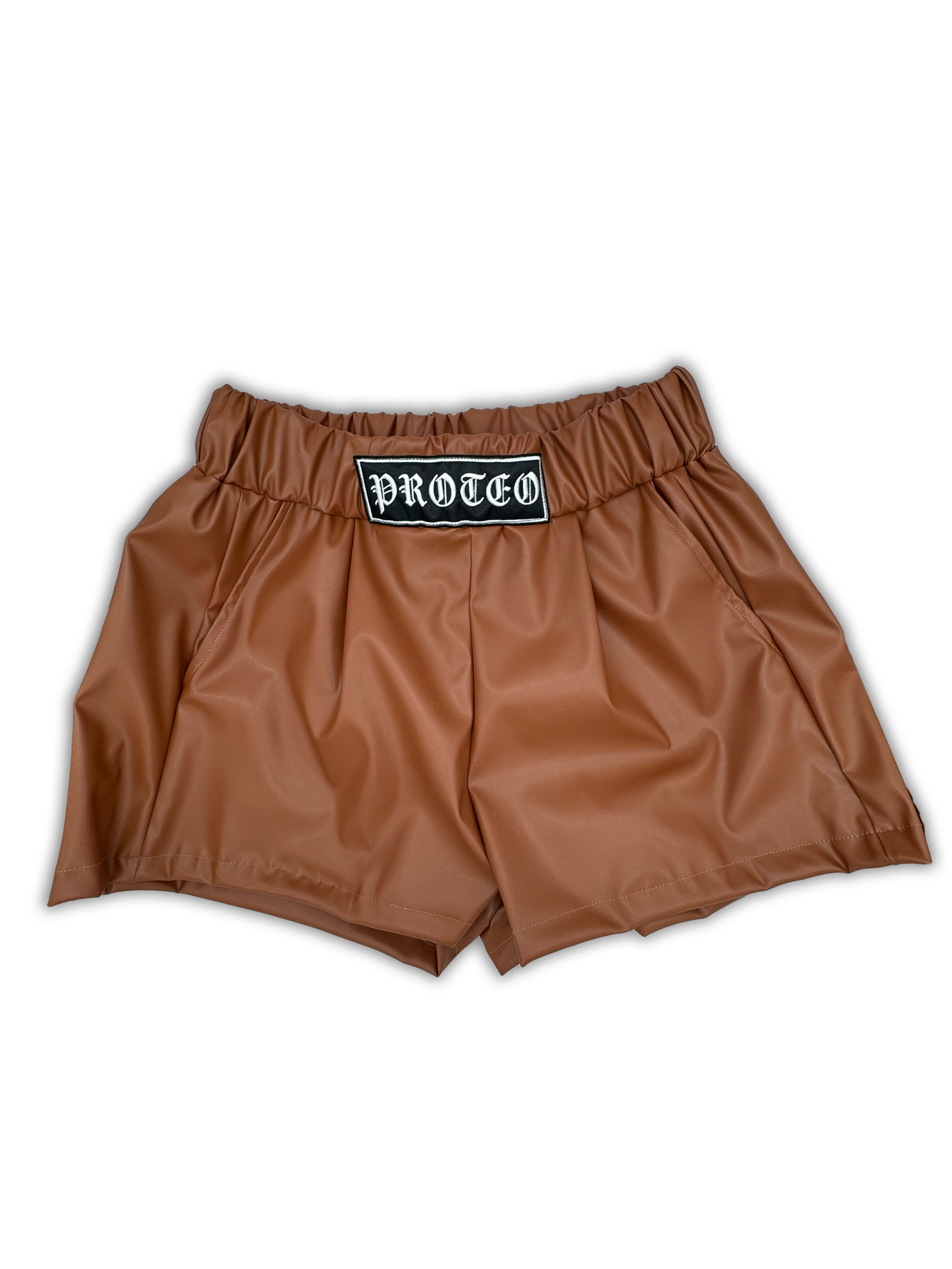 PROTEO CAMEL BOXING SHORTS