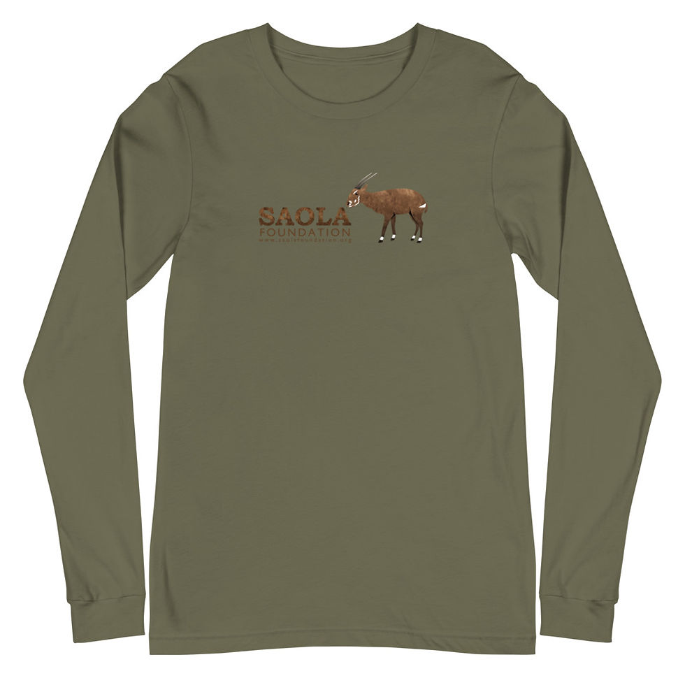 Thumbnail: Saola Foundation Long Sleeve Shirt - Inline Design