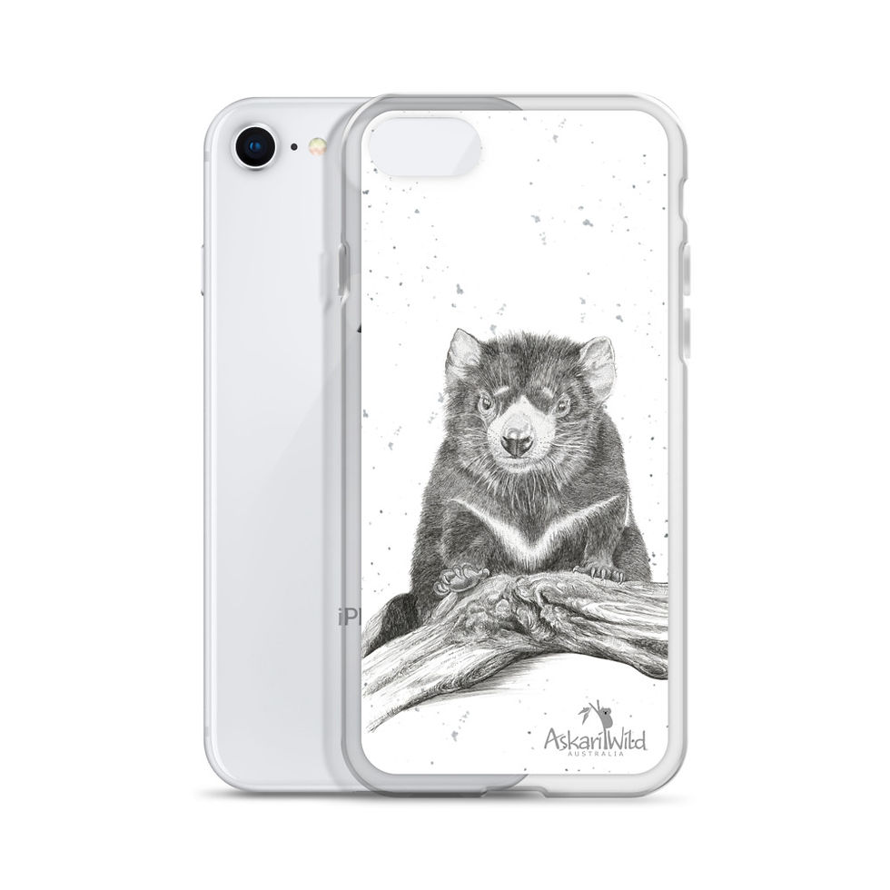 Thumbnail: Askari Wild iPhone Case - Aussie Series Tas Devil Design