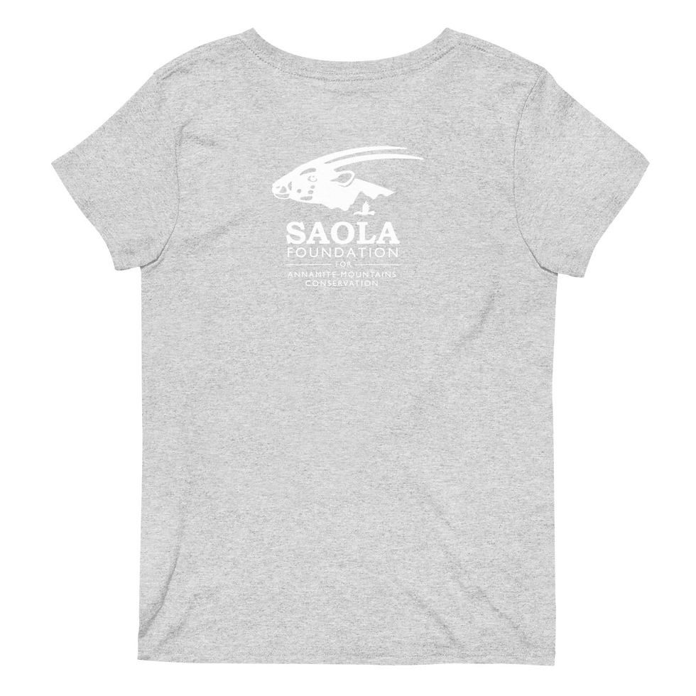 Thumbnail: Saola Foundation Women’s 100% Recycled V-neck T-Shirt