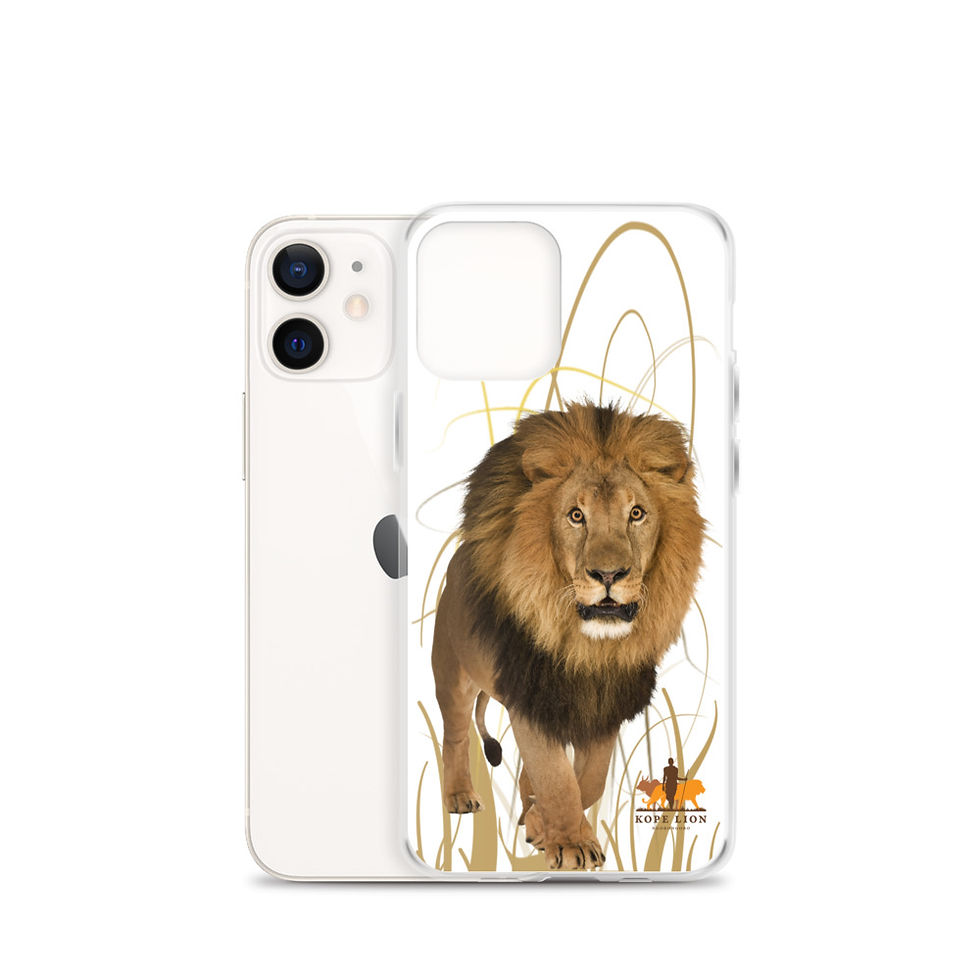 Thumbnail: Kope Lion iPhone Case - Walking Lion Design