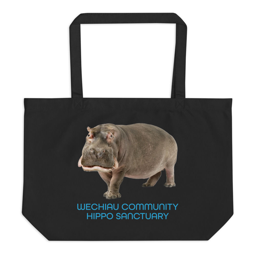 Wechiau Hippo Tote Bag - Full Hippo Design