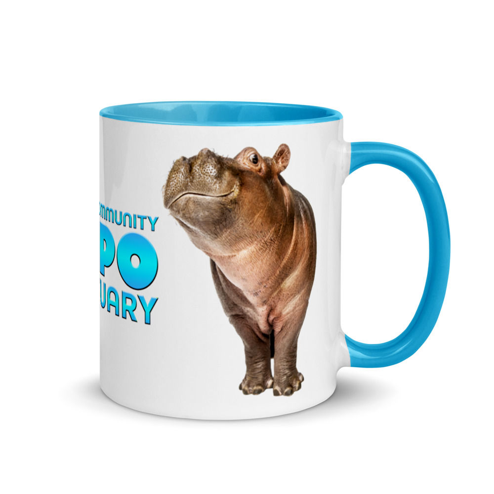 Wechiau Hippo Mug - Baby Hippo Design