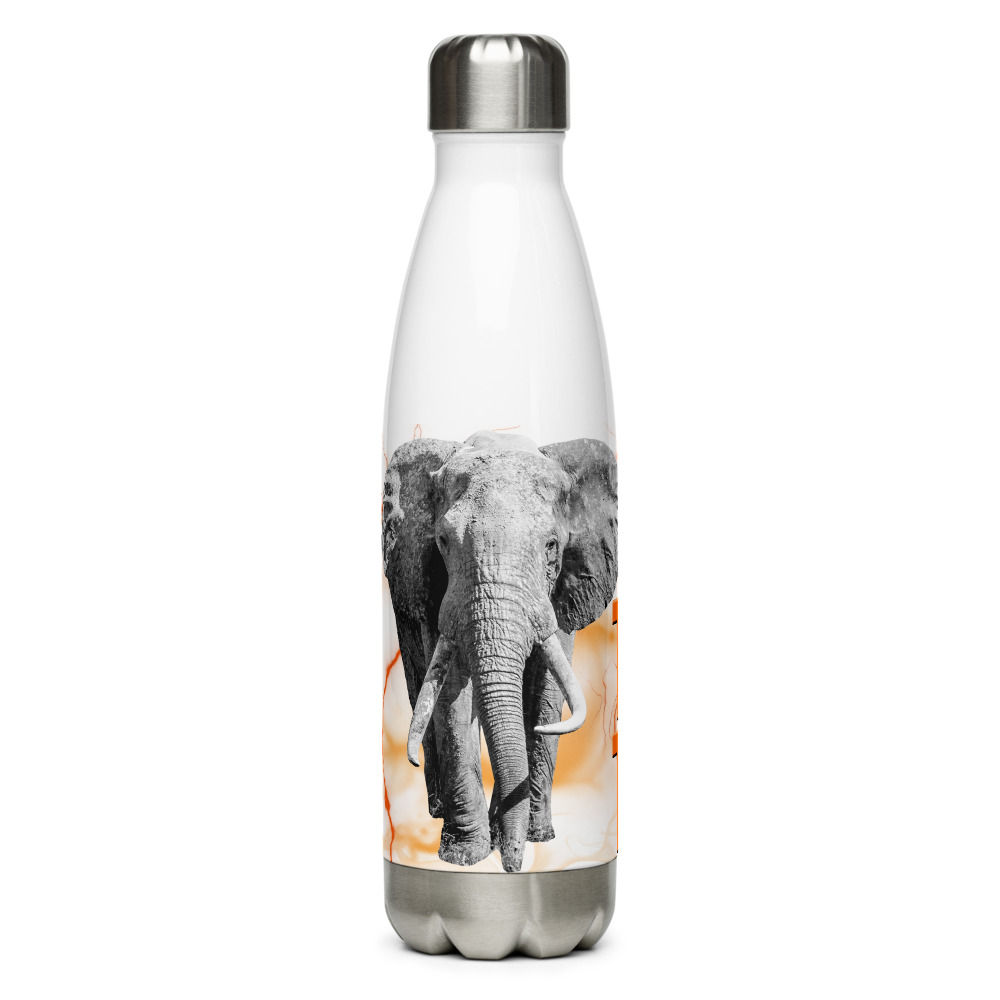 Tsavo Trust Stainless Steel Water Bottle - Tusker WS-1 Design