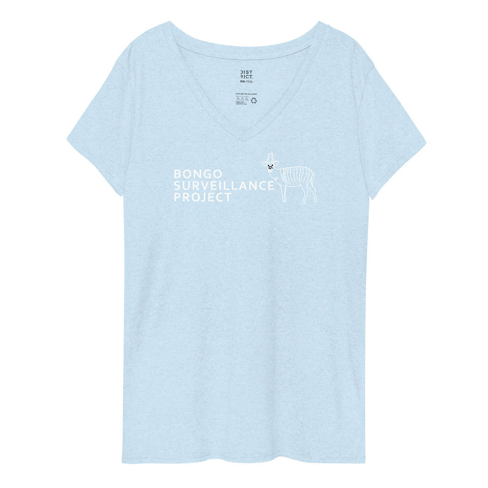 Thumbnail: Bongo Project Women’s 100% Recycled V-neck T-Shirt