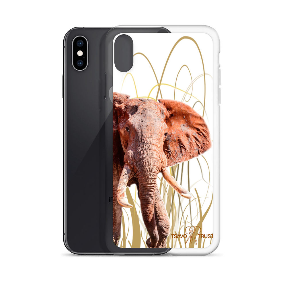 Thumbnail: Tsavo Trust iPhone Case - Tusker WS-1 Design