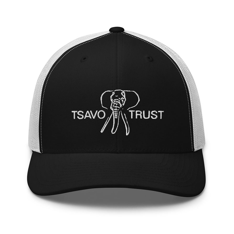 Thumbnail: Tsavo Trust Trucker Cap - White Logo