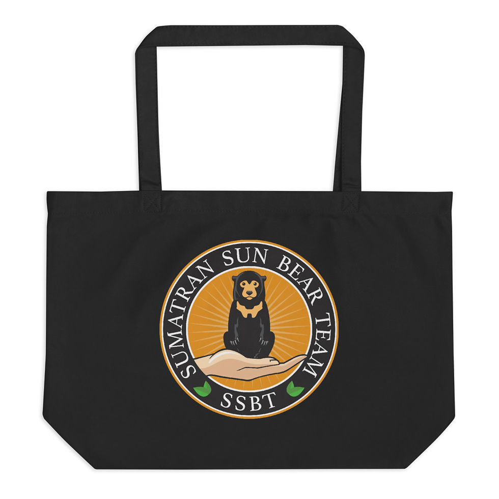Thumbnail: Sumatran Sun Bear Team Tote Bag