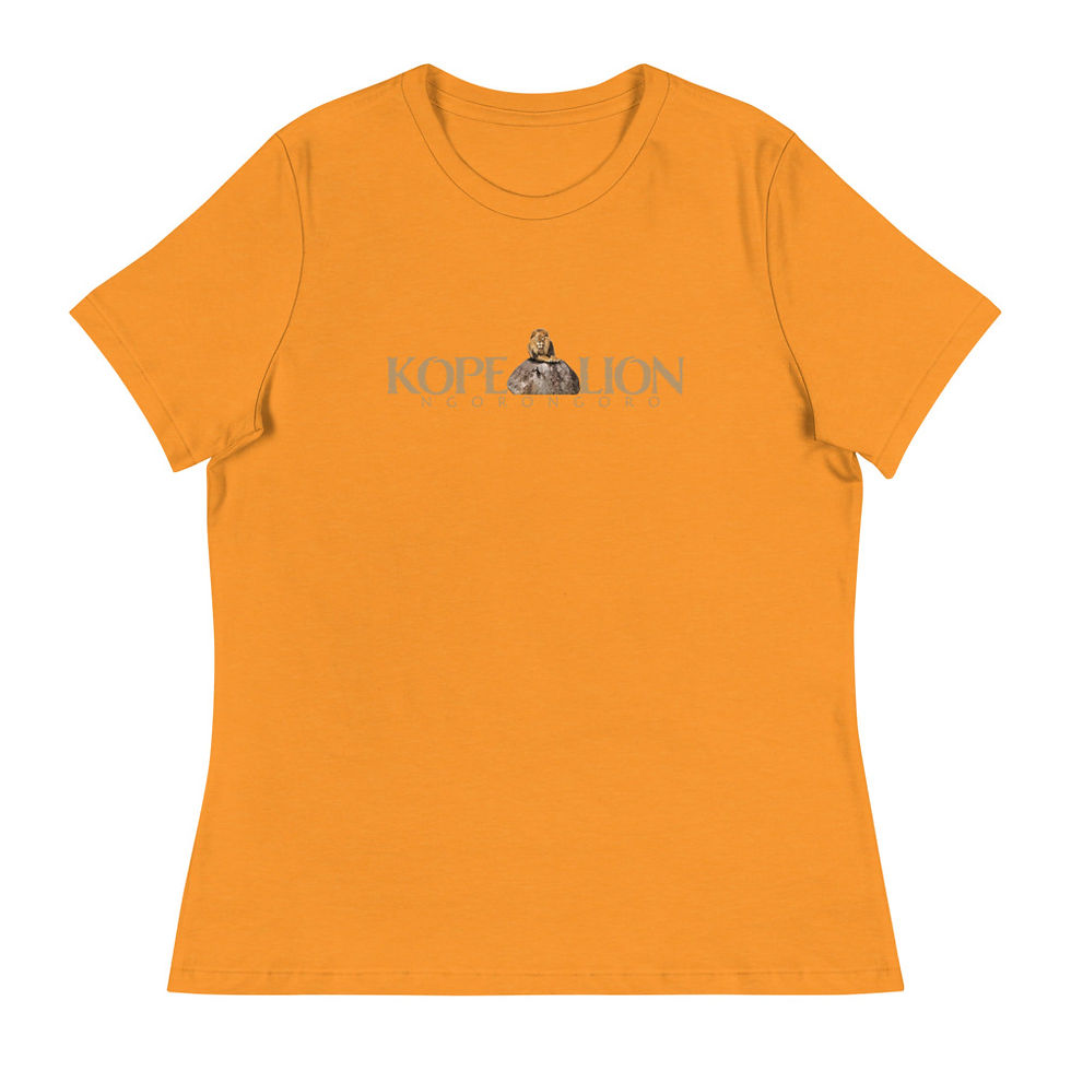 Thumbnail: Kope Lion Women's T-Shirt - Kopje Lion Design