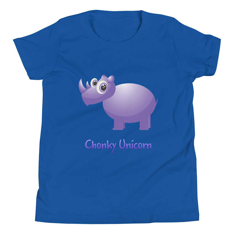 Thumbnail: Askari Wild Youth T-Shirt - Chonky Unicorn