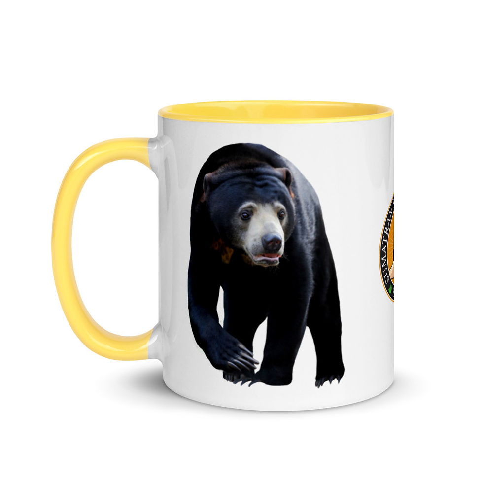 Thumbnail: Sumatran Sun Bear Team Mug - Walking Bear Design