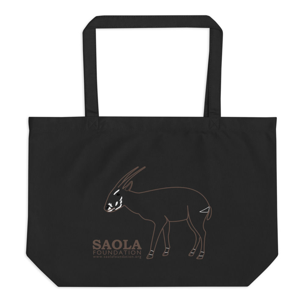 Saola Foundation Tote Bag - Outline Design