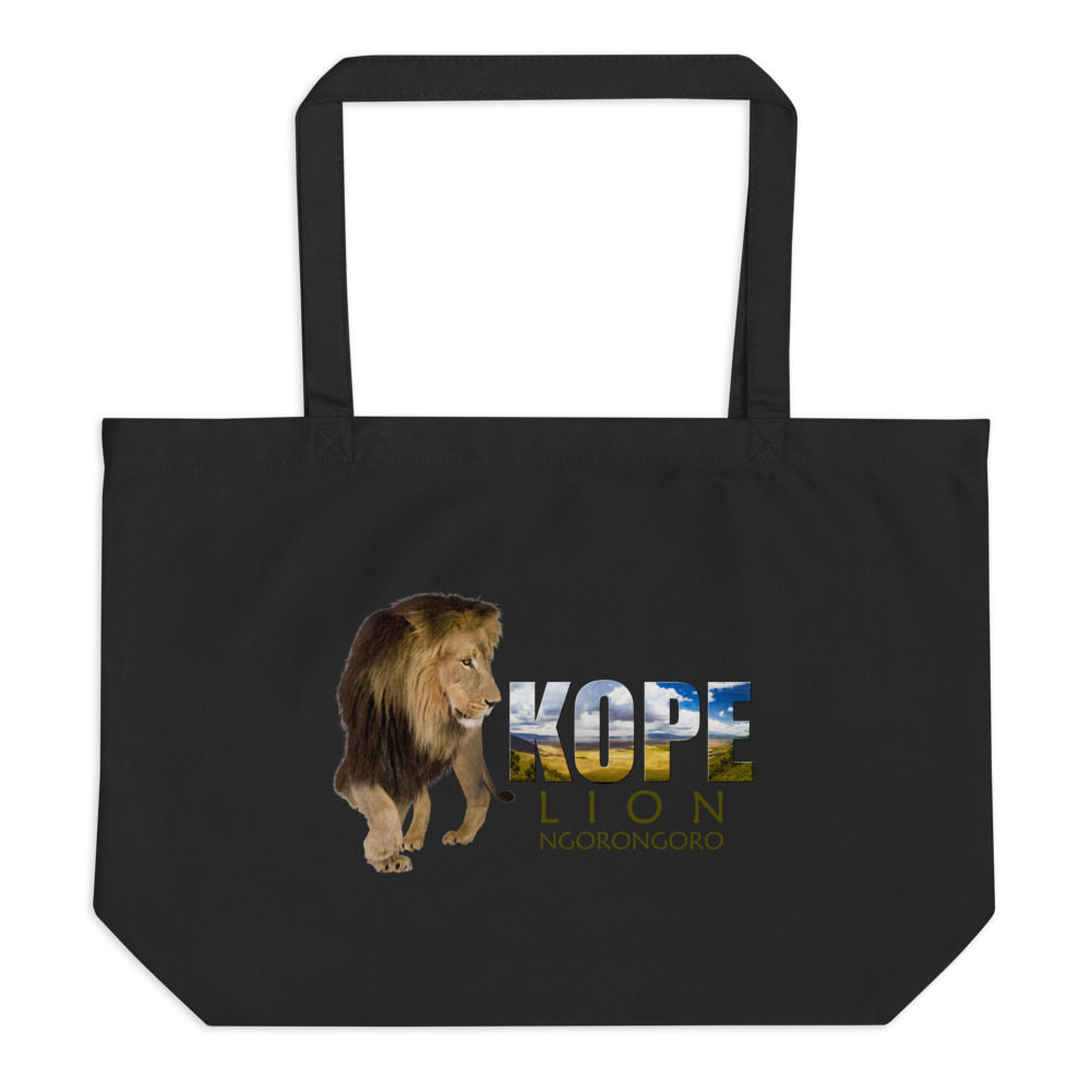 Kope Lion Tote Bag - Crater Design