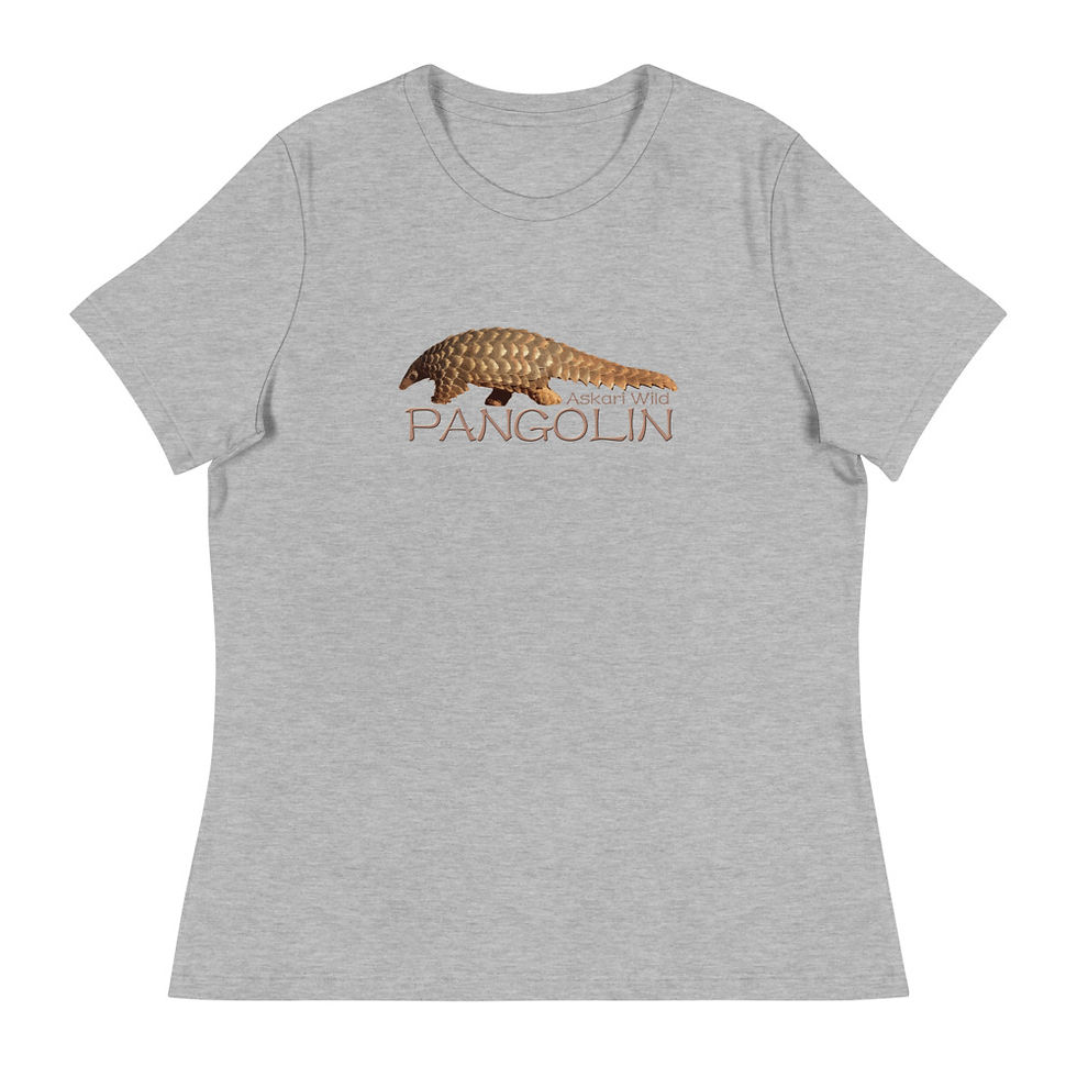 Thumbnail: Askari Wild Women's T-Shirt - Pangolin Design