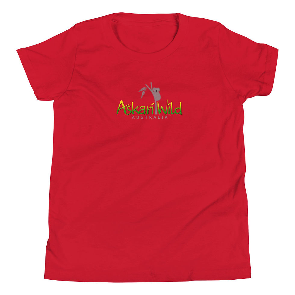 Thumbnail: Askari Wild Youth T-Shirt - Aussie Sketch Series Logo