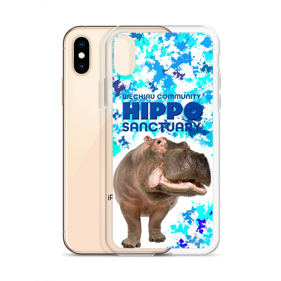 Thumbnail: Wechiau Hippo iPhone Case - Full Hippo Design