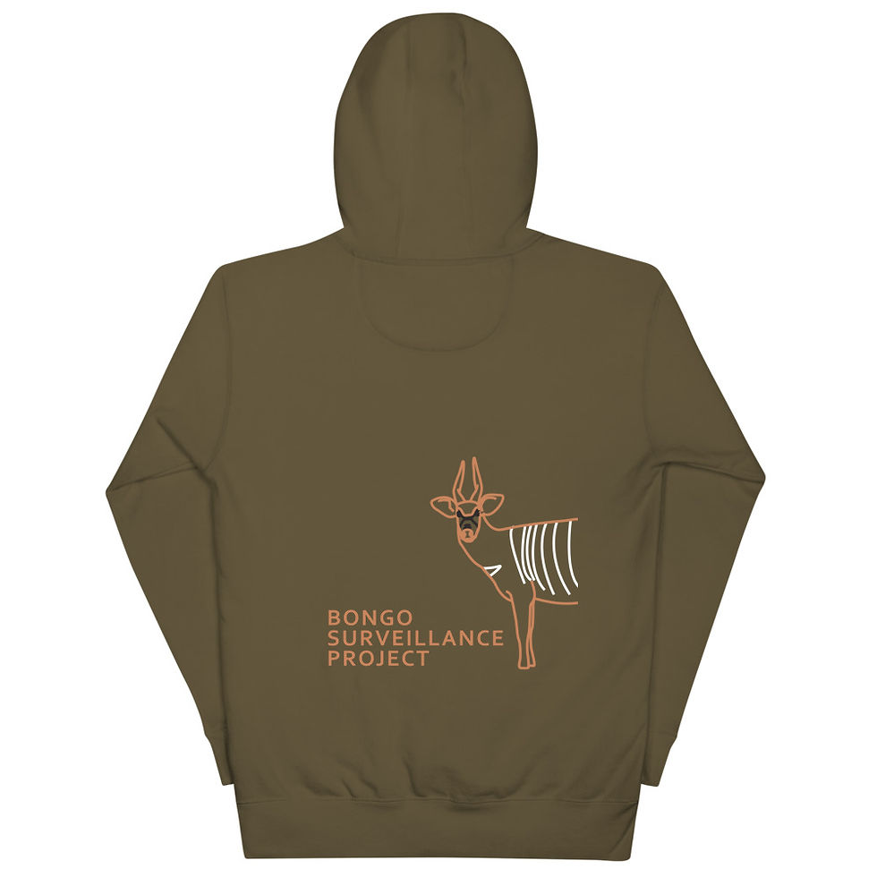 Thumbnail: Bongo Project Unisex Hoodie - Large Bongo Design