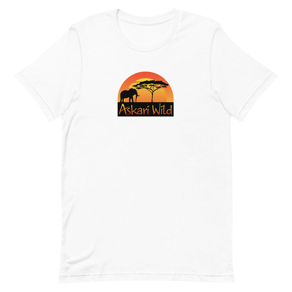 Thumbnail: Askari Wild Unisex Cotton T-Shirt