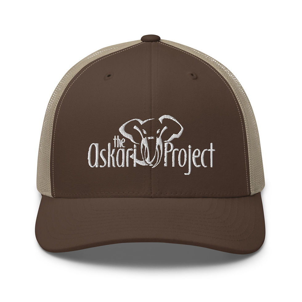 Thumbnail: Askari Project Trucker Cap - White Logo