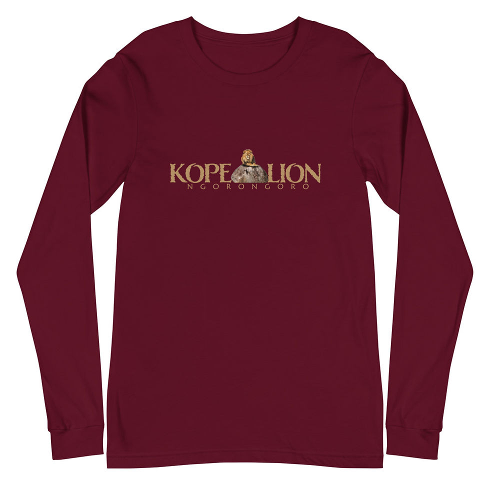 Thumbnail: Kope Lion Long Sleeve Shirt - Kopje Lion Design