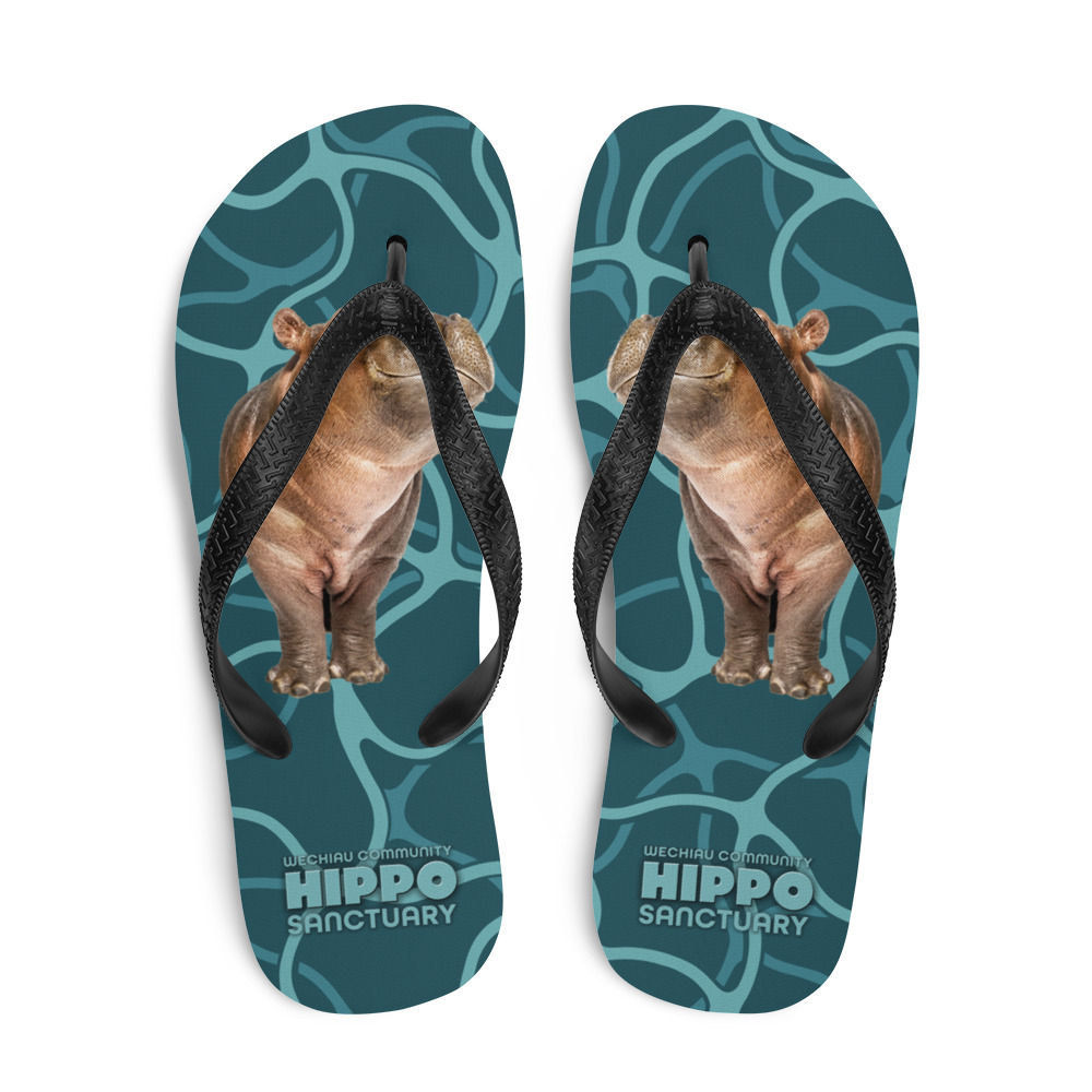 Wechiau Hippo Flip Flops - Baby Hippo Design