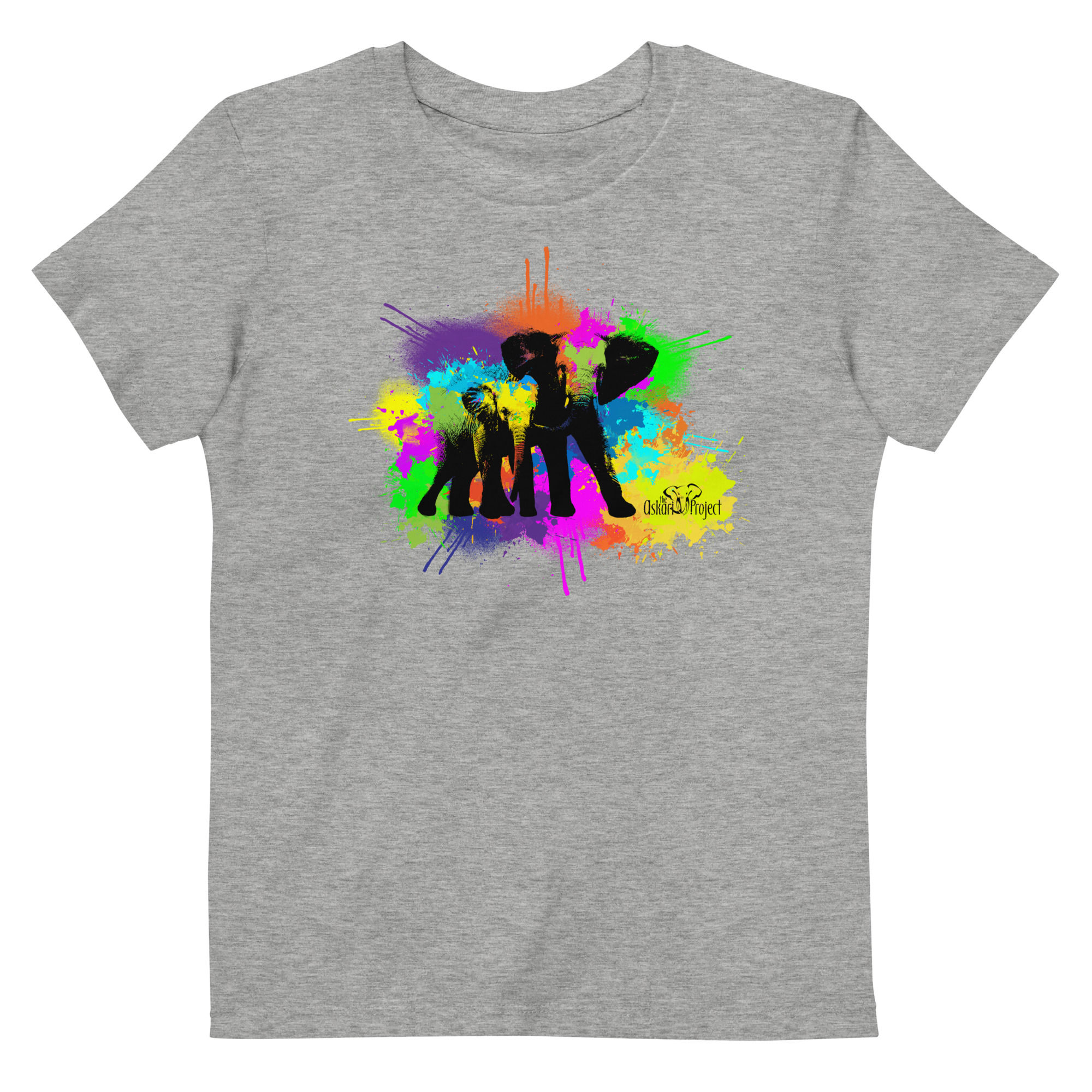 Askari Project Organic Cotton Kids T-Shirt - Paint Splatter Design